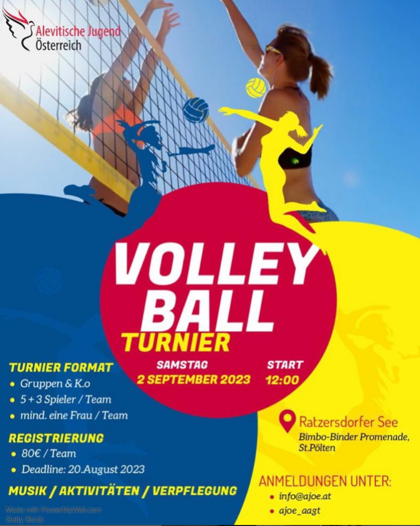 Einladung zum Volleyball Turnier